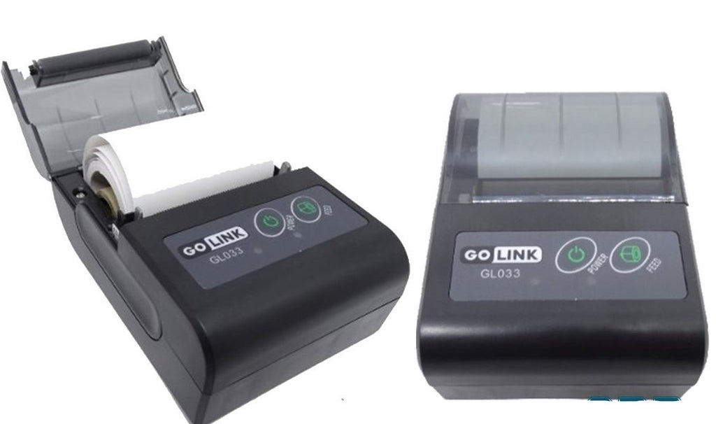 Mini Impressora Portátil Térmica Go Link GL033 Mini 57mm Bluetooth