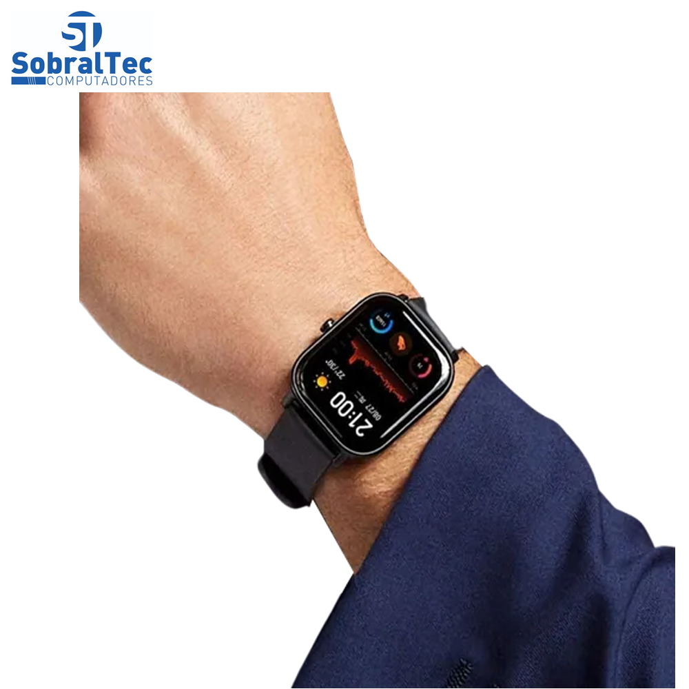 Relógio Inteligente Xiaomi Amazfit Bip Preto Original - A1608