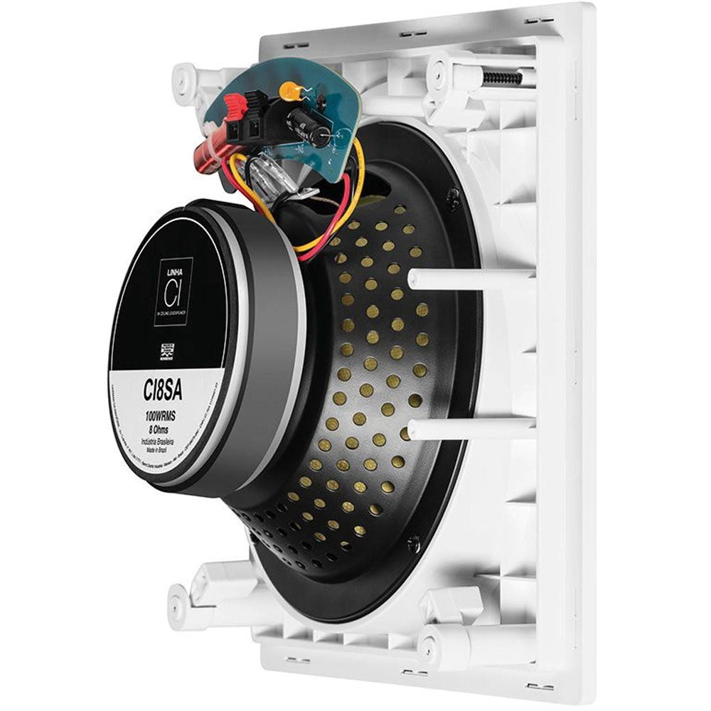 Caixa Acústica de Embutir Angulada JBL CI8SA com Cone De Kevlar