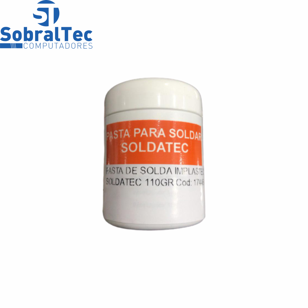Pasta De Solda Implastec Fluxo Não Condutivo Soldatec 110gr