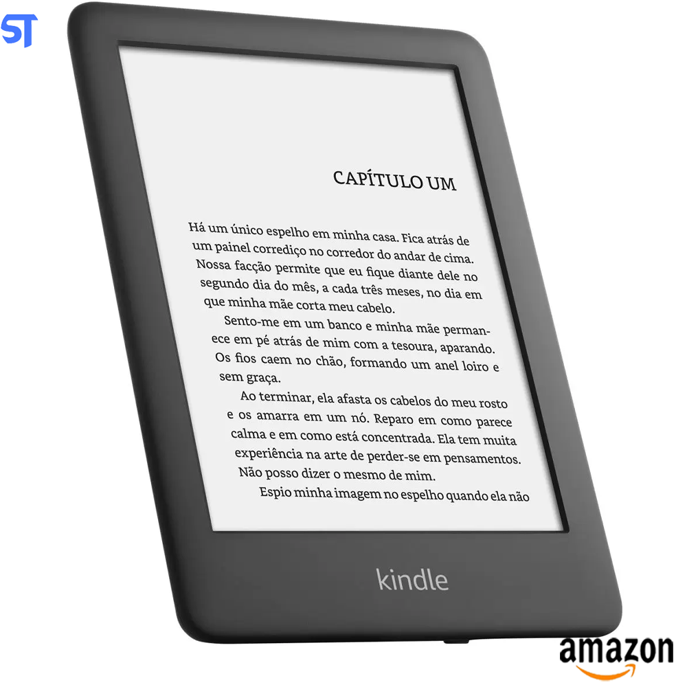 Kindle 10a. Geração Tela de 6,8” Com Bateria de Longa Duração - Cor Preta