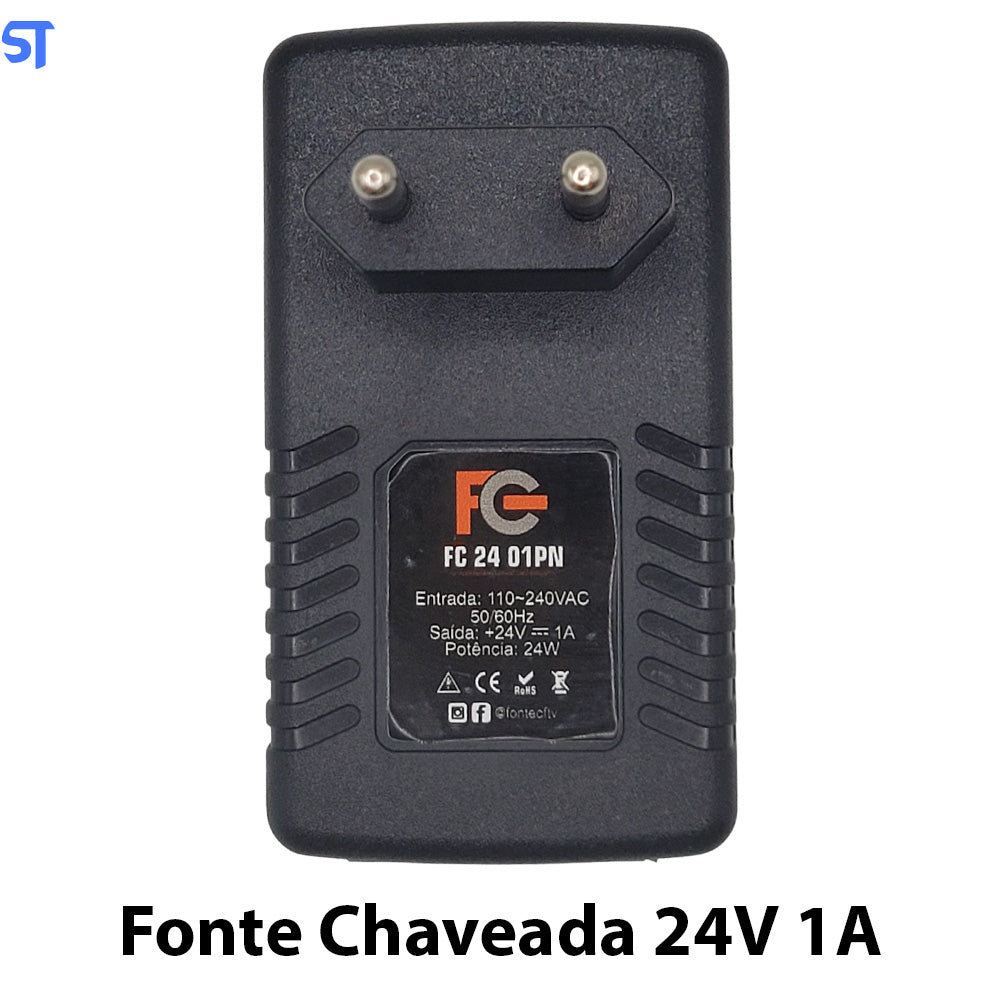 Fonte Poe Chaveada 24V 01Am