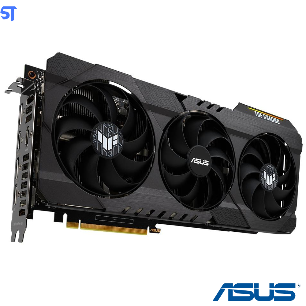 Placa de Vídeo ASUS TUF RTX 3060 O12G V2 Gaming LHR, 15 Gbps, 12GB GDDR6, RGB, Ray Tracing, DLSS - 90YV0GC0-M0NA10