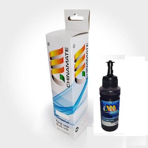 Refil Tinta Corante Epson- Hp Et 365 /664 Chinamate BK Preto 100ml