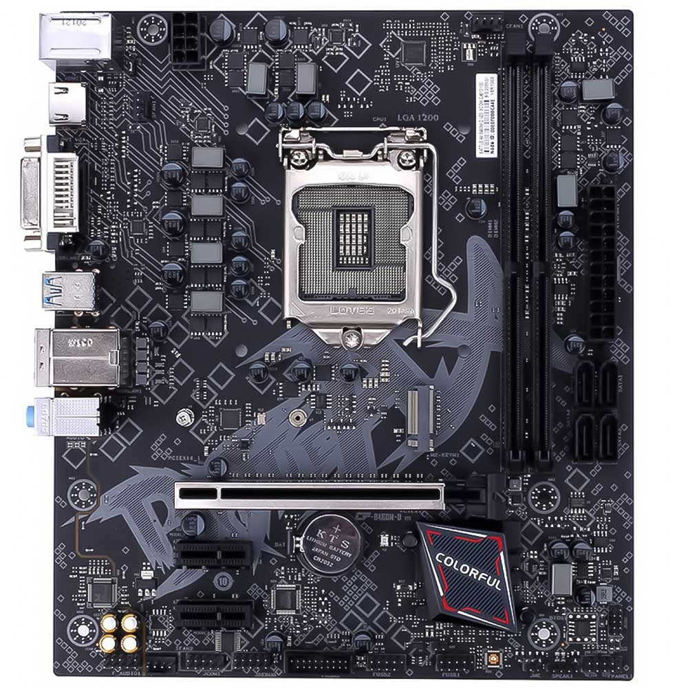 Computador Core i5 10400- NVME 512GB- Memória Ram 8GB 2400 DDR4 -B460M-D -Gab 24V2BK- Windows 10