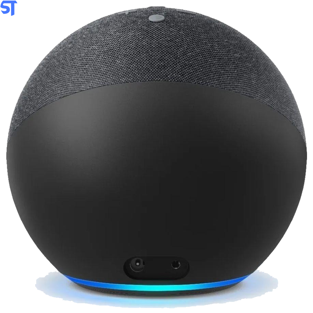 Echo Dot 4ª Geração Smart Speaker com Alexa Inteligência Artificial - Cor Preta