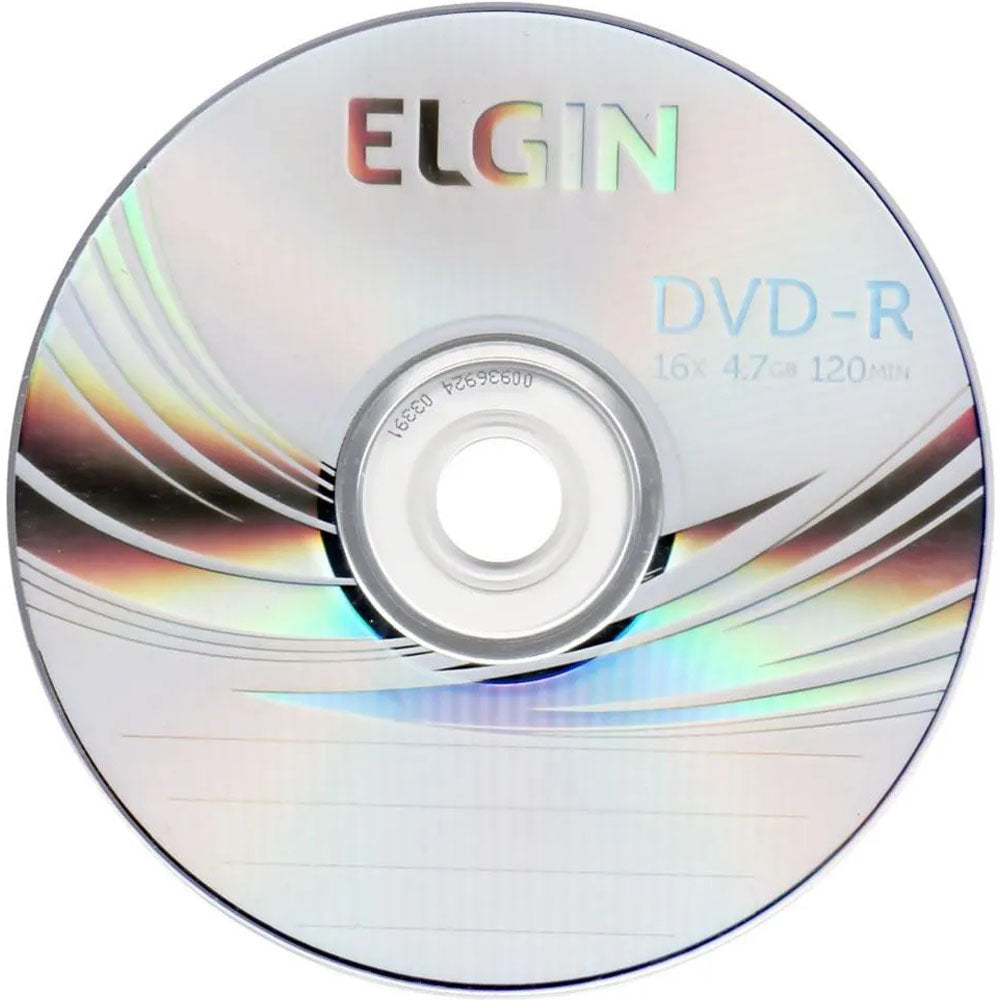 DVD R Elgin 16X 4.7GB 120 Minutos (Pino Com 100 UND) ELE0000000820 50
