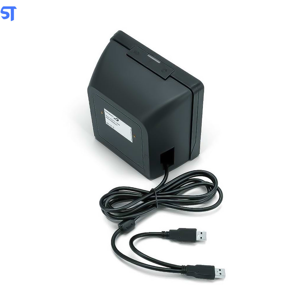 Leitor de Código de Barras de Mesa Fixo Bematech I-3200 Novo S-3200 1D e 2D, Imager, USB, Plug & Play, Preto