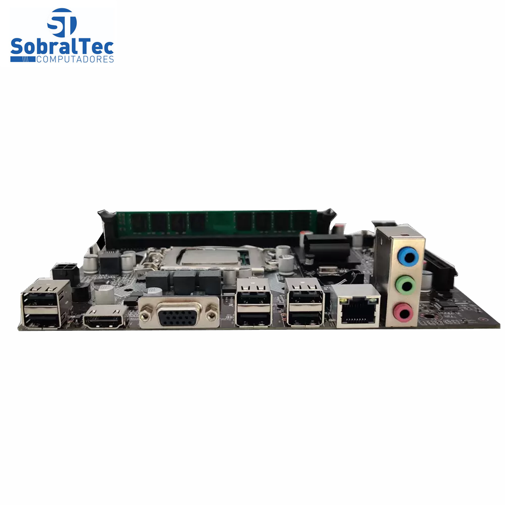 Placa Mãe Para Desktop H61 Lga 1155- DDr3 - HDMI VGA- Repeat- (Vender no Kit)