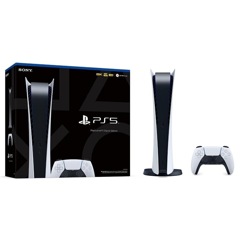 Console Playstation 5 Sony, SSD 825GB, Controle Sem Fio DualSense, Edição Digital, Branco - 1214B