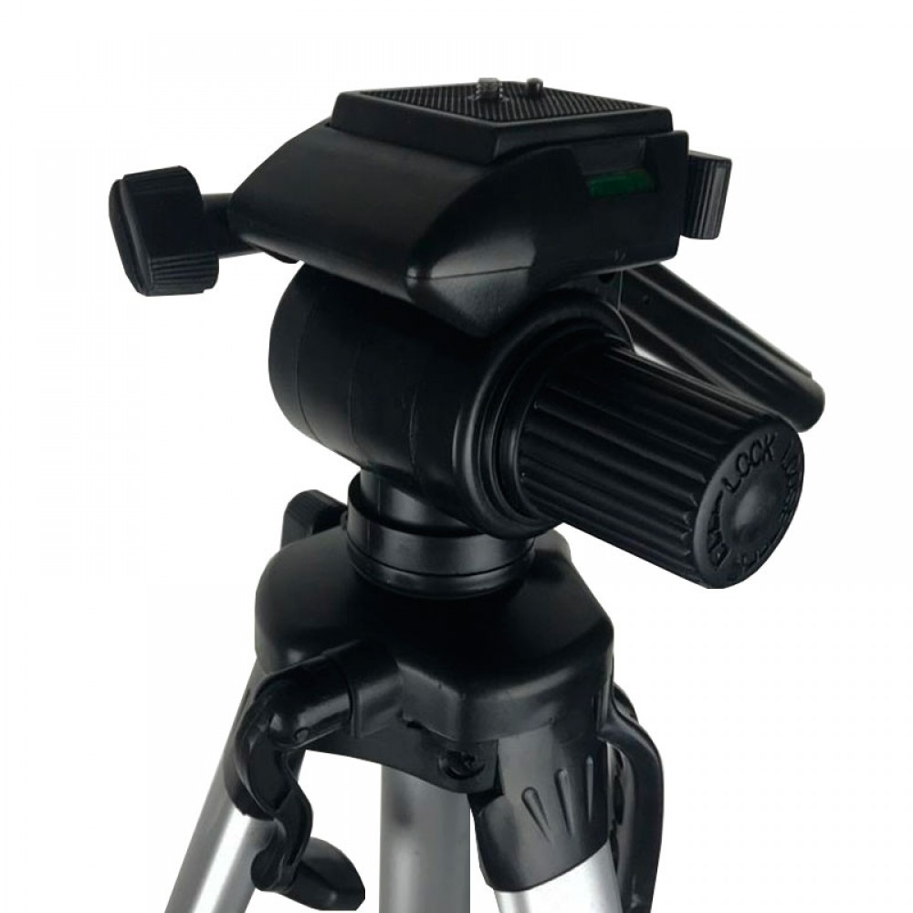 Tripé De Alumínio Para Câmera Profissional Com Nível Bolha 1.8M Xtrad FF-0017