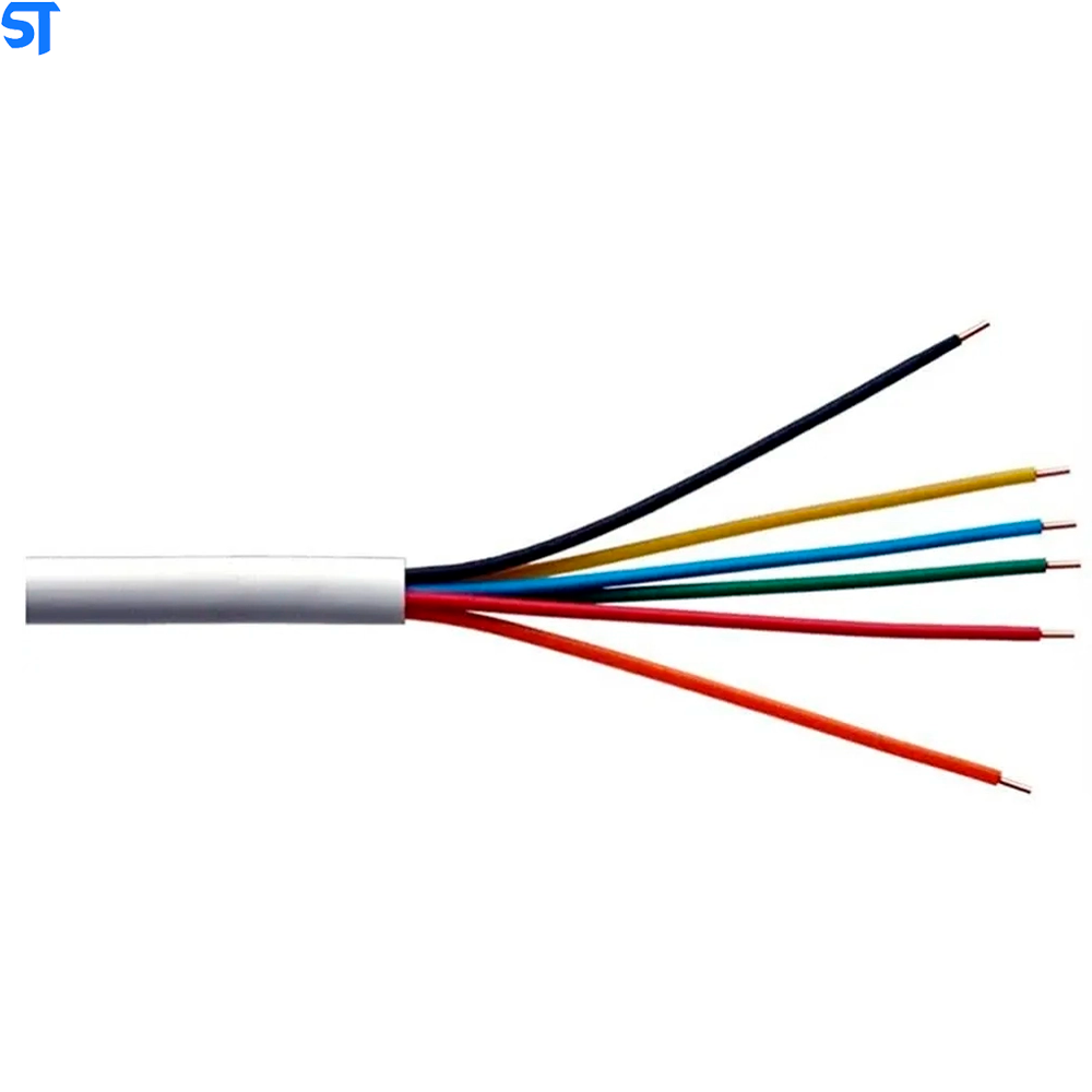 Cabo Para Alarme Tipo CCI 3 Pares Sólidos 6 Vias com 100 Metros