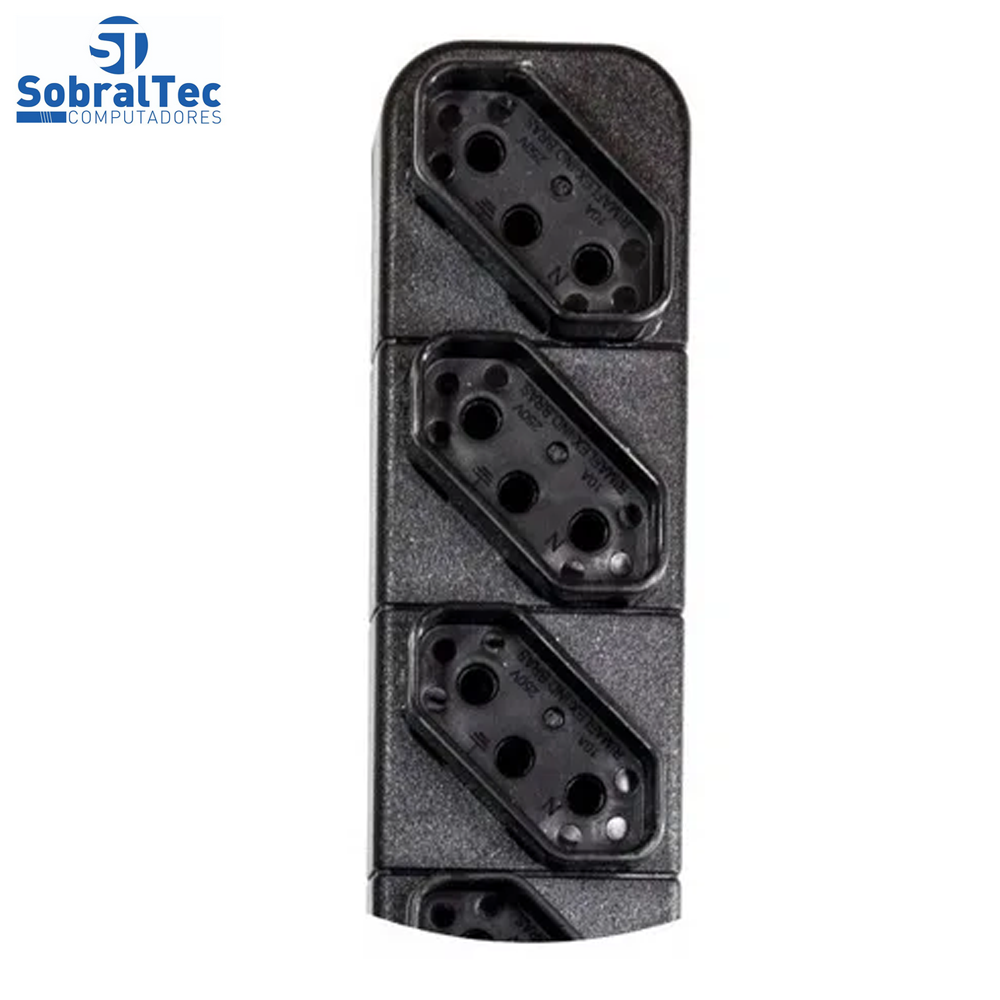 Protetor Eletrico Super Premium 6 Tomadas 3 Metros Emplac