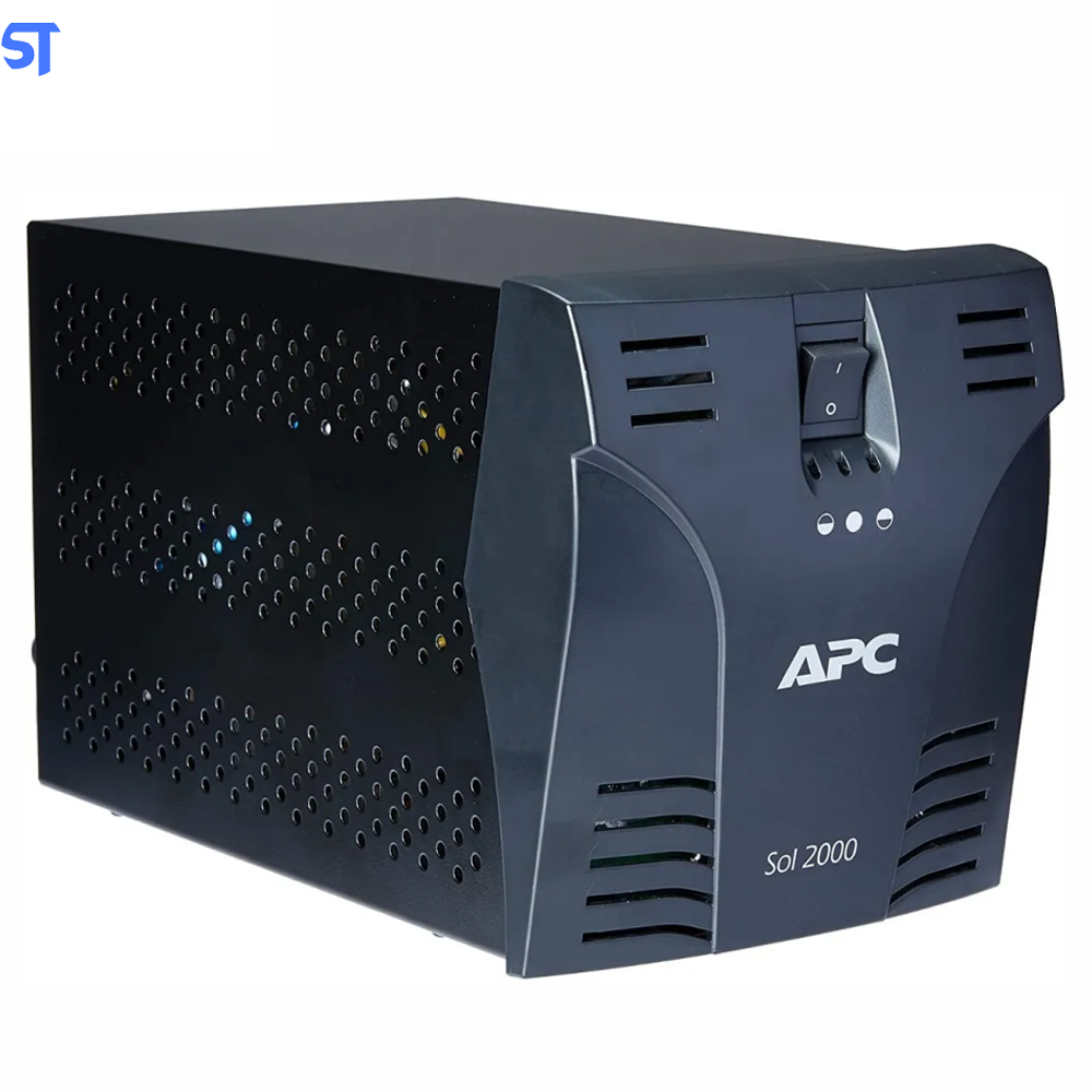 Estabilizador Apc 2000VA Microsol UP Bivolt/115V NBR 14136 6 Tomadas 60Hz Sol2000bi