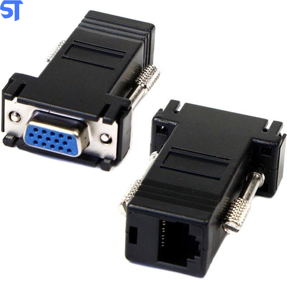 Adaptador MD9 HDB15 F x RJ45 F 7567