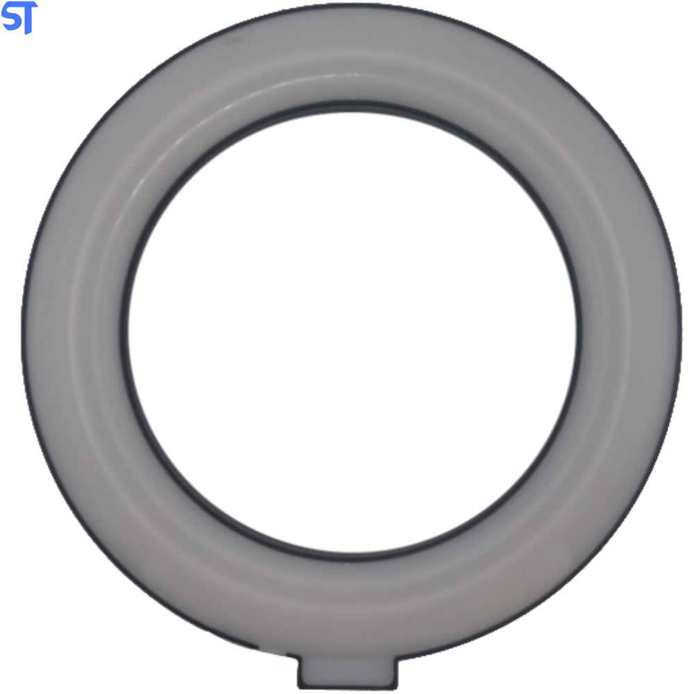 Ring Light 10" 3 Cores com Ajuste de Itensidade e Suporte