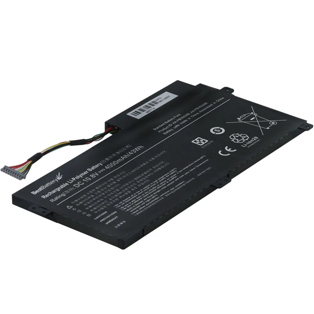 Bateria Notebook Samsung 11.4v = 43Wk Modelo AA-Pbun3ab Np300e4M-Kwabr