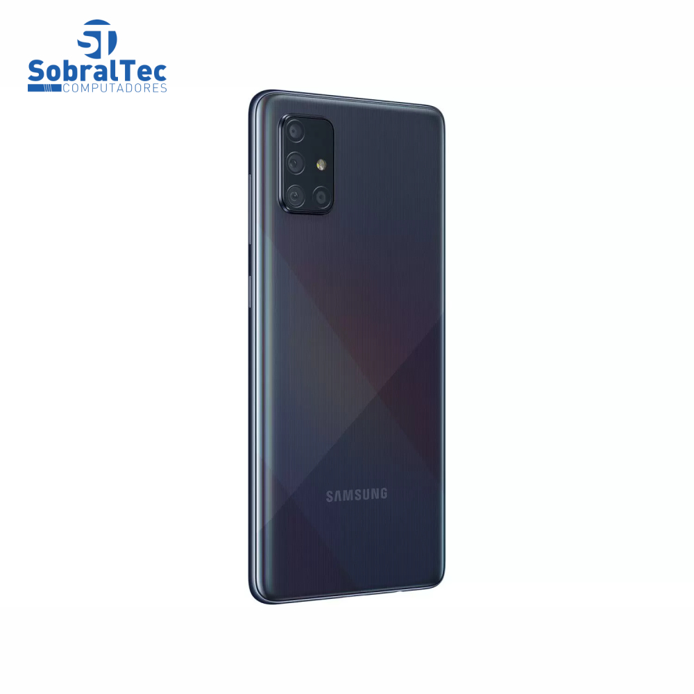 Smartphone Samsung Galaxy A71, 128GB, 32MP, Tela de 6.7´, Preto - SM-A715FZKPZTO