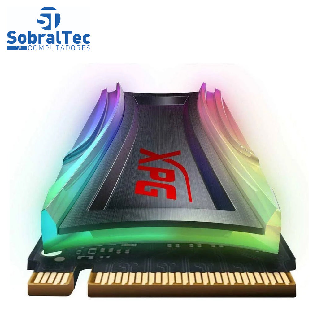 SSD M.2 256Gb Com RGB Spectrix S40G RGB PCIe M.2 2280