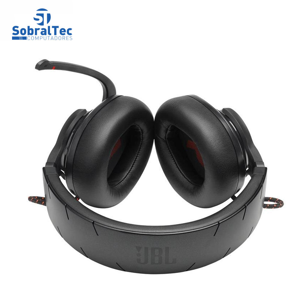 Fone de Ouvido JBL Quantum 600 Wireless Over-Ear RGB com Microfone - Preto