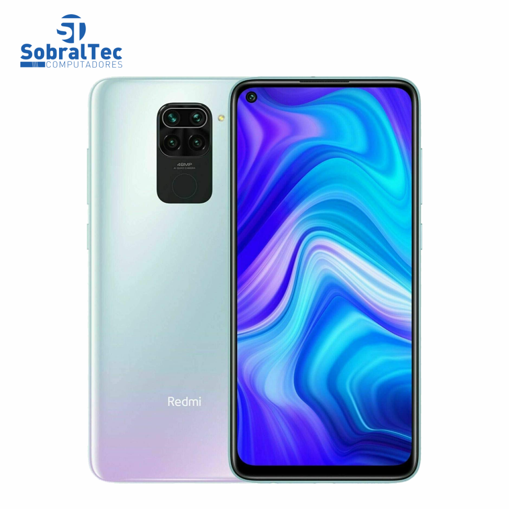 Smartphone Xiaomi Redmi Note 9 64GB 3GB RAM - Versão Global - Polar White