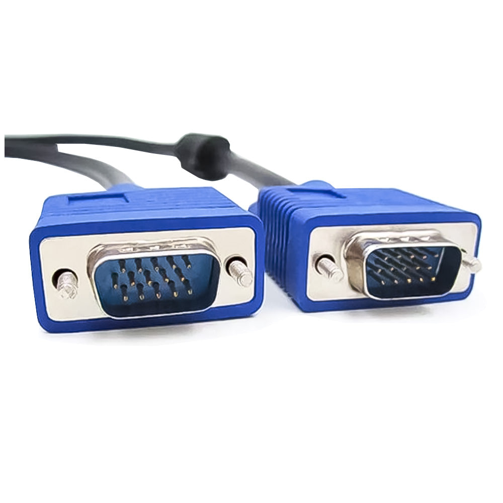 Cabo VGA Macho x VGA Macho 1.5 Metros Full HD 10.Gbps Kapbom - KAP-VGA-1.5M