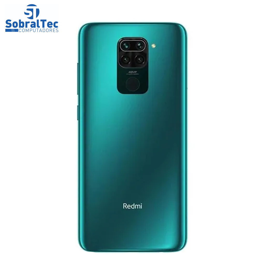 Smartphone Xiaomi Redmi Note 9 Versão Global 128Gb 4Gb Ram Verde FLoresta Quad Camera Traseira 45Mpx