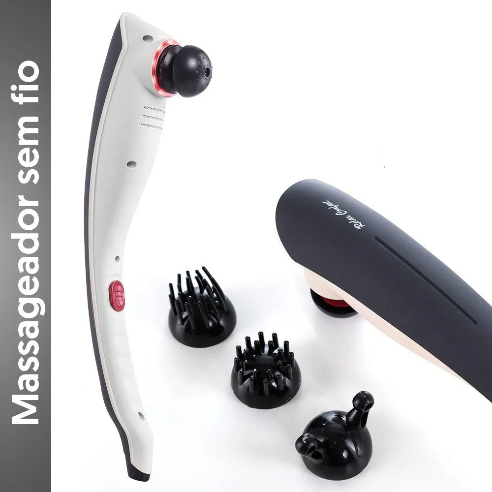 Massageador Portátil Relax Confort Sem Fio Corporal Elétrico