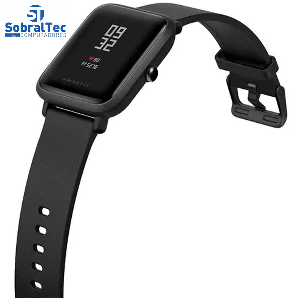 Relógio Inteligente Xiaomi Amazfit Bip Preto Original - A1608