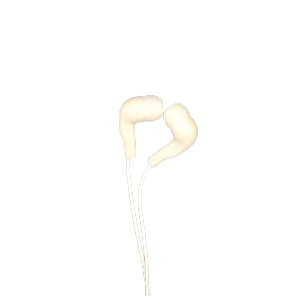 Fone de Ouvido Intra-Auricular Stereo com Microfone H'maston EJ-10 - Branco