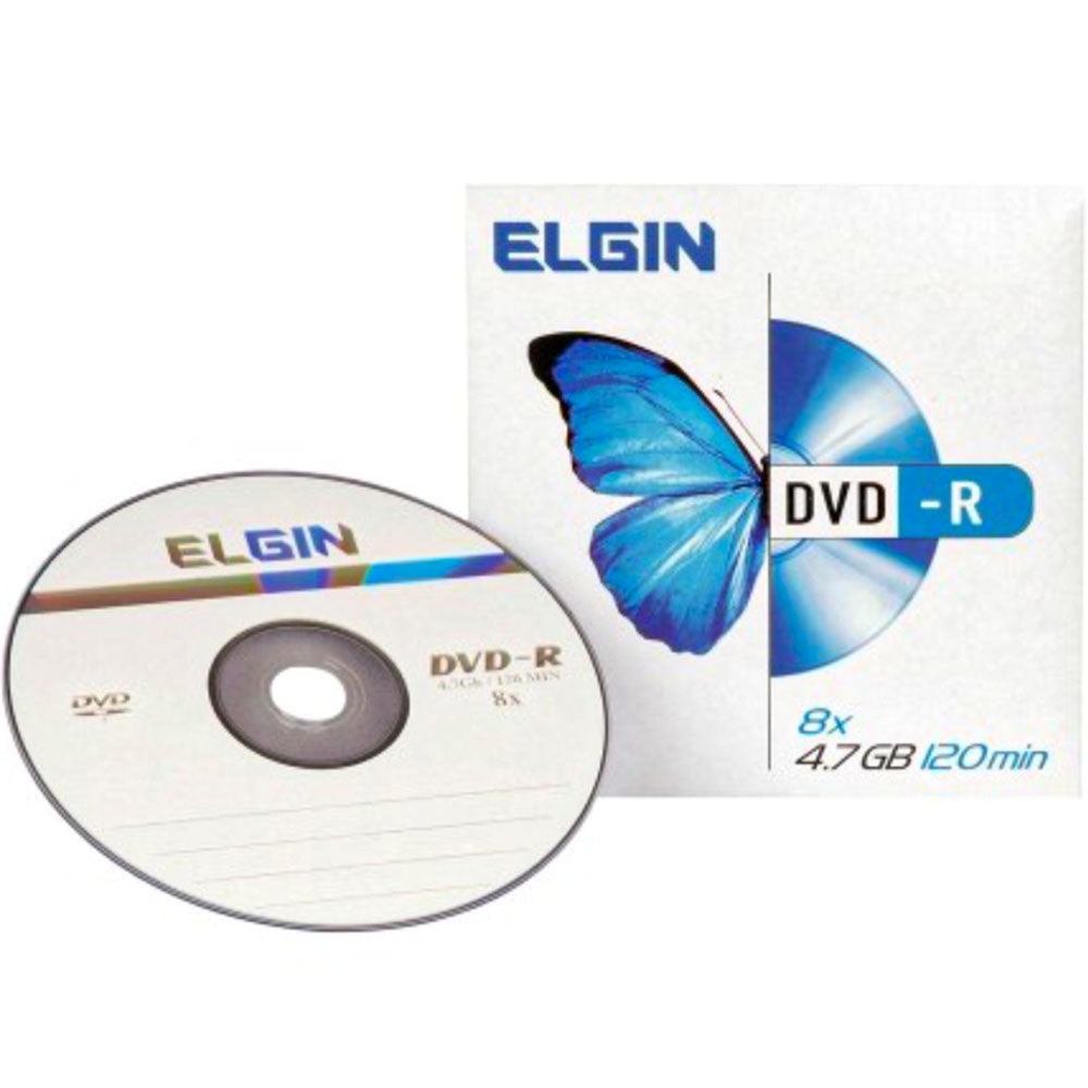 DVD R Elgin 16X 4.7GB 120 Minutos (Pino Com 100 UND) ELE0000000820 50
