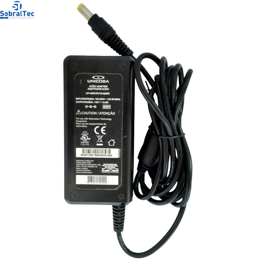 Fonte Notebook Positivo Uf 65w3p Original