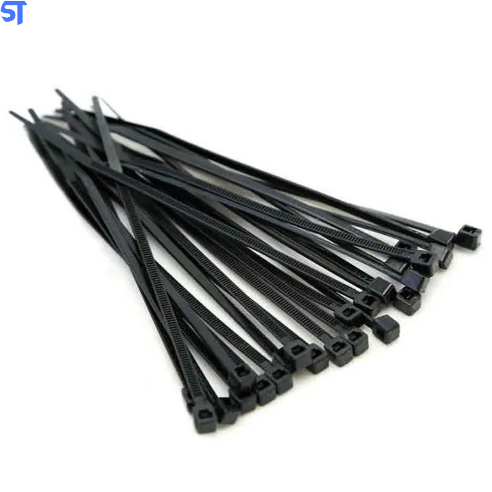 Abraçadeira Enforca Gato de Nylon 7,5X250mm 100PCS - Preta