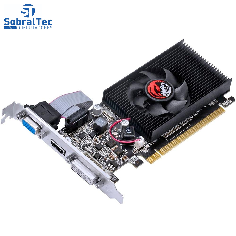 Placa de Vídeo PcYes G210 1GB / DDR3 - (PA210G6401D3LP)