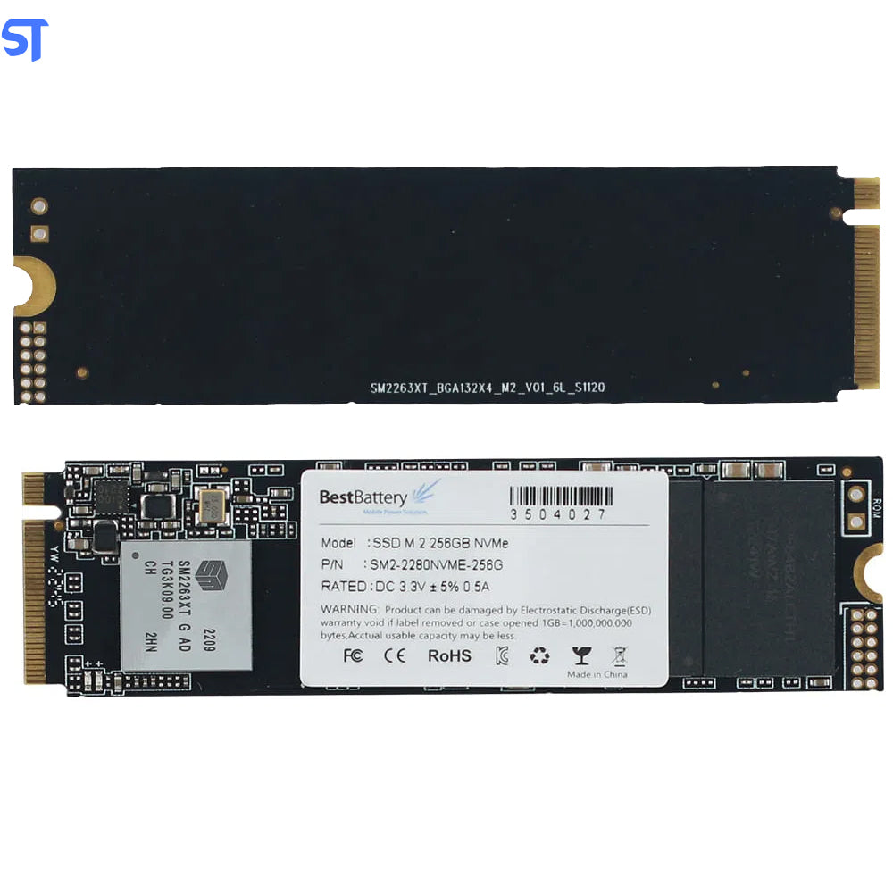 SSD M.2 NVME 256GB Bestbattery SM2-2280