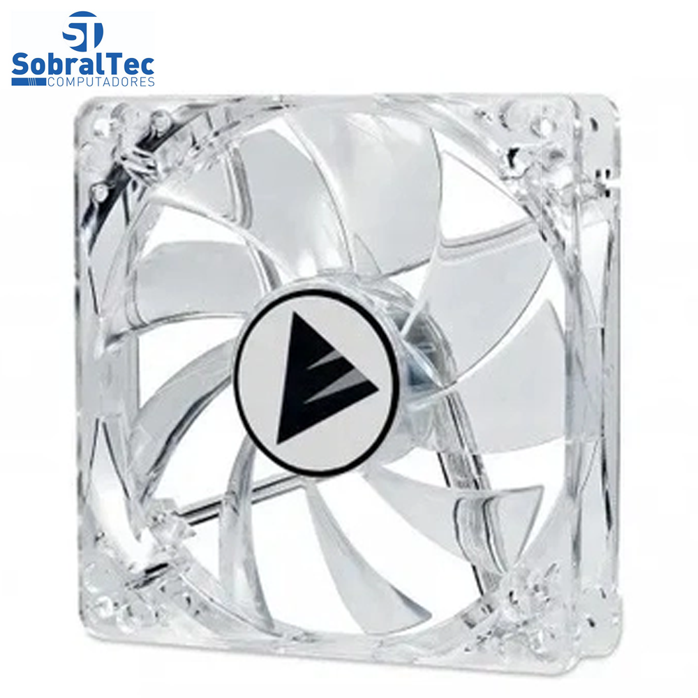 Cooler Fan Bluecase 120mm LED Verde Transparente - BF-01G