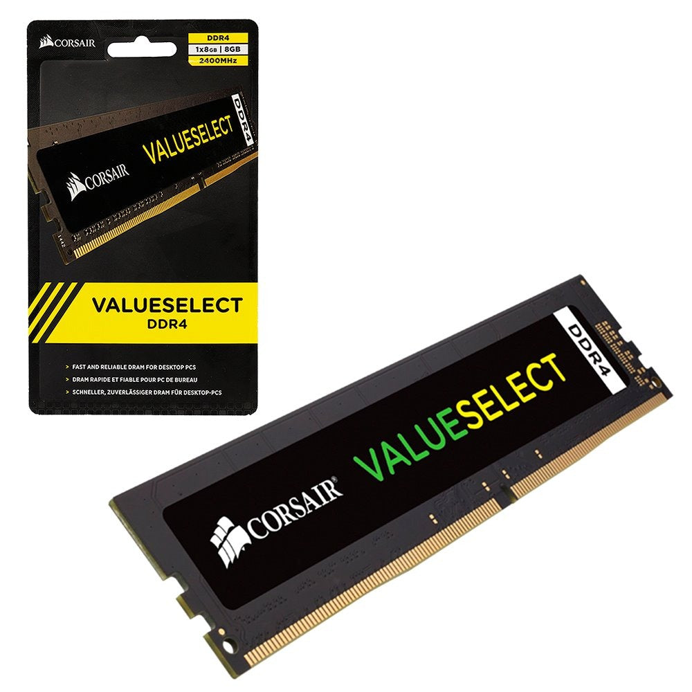 Memória Ram Desktop Corsair 8gb Ddr4 2400mhz Value Cl16 Cmv8gx4m1a -2400c16