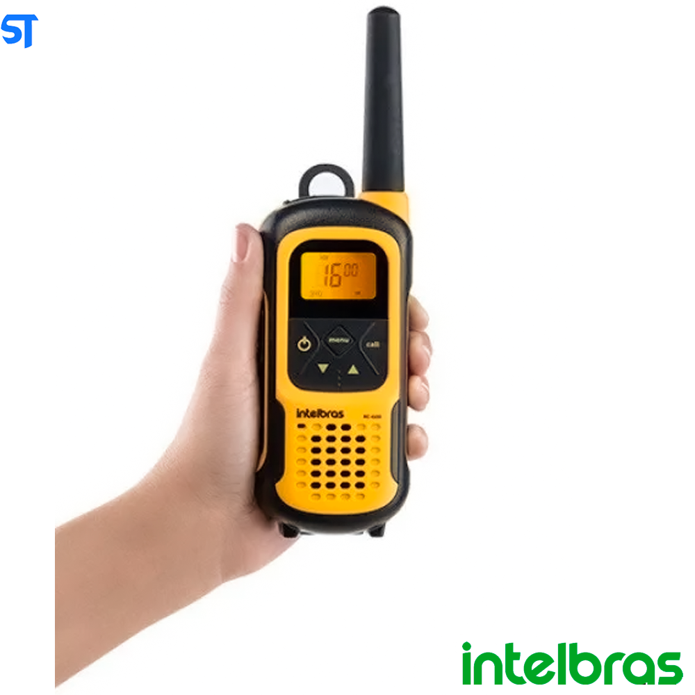 Rádio Comunicador Walkie Talkie Intelbras RC4102 - 26 Canais