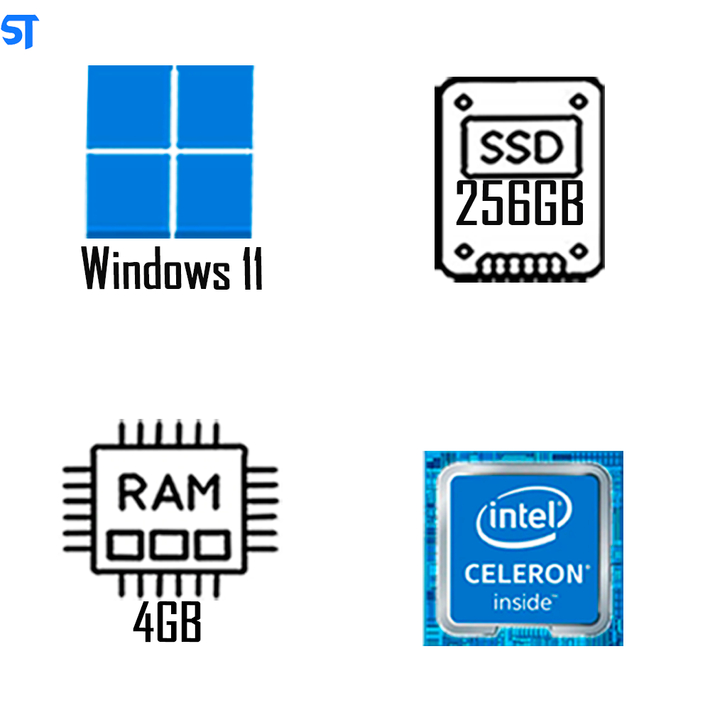 Computador Intel Core i5- 3470 | 3.40Ghz - Memoria Ram DDR3 4GB - SSD 256GB - Gabinete Micro Atx