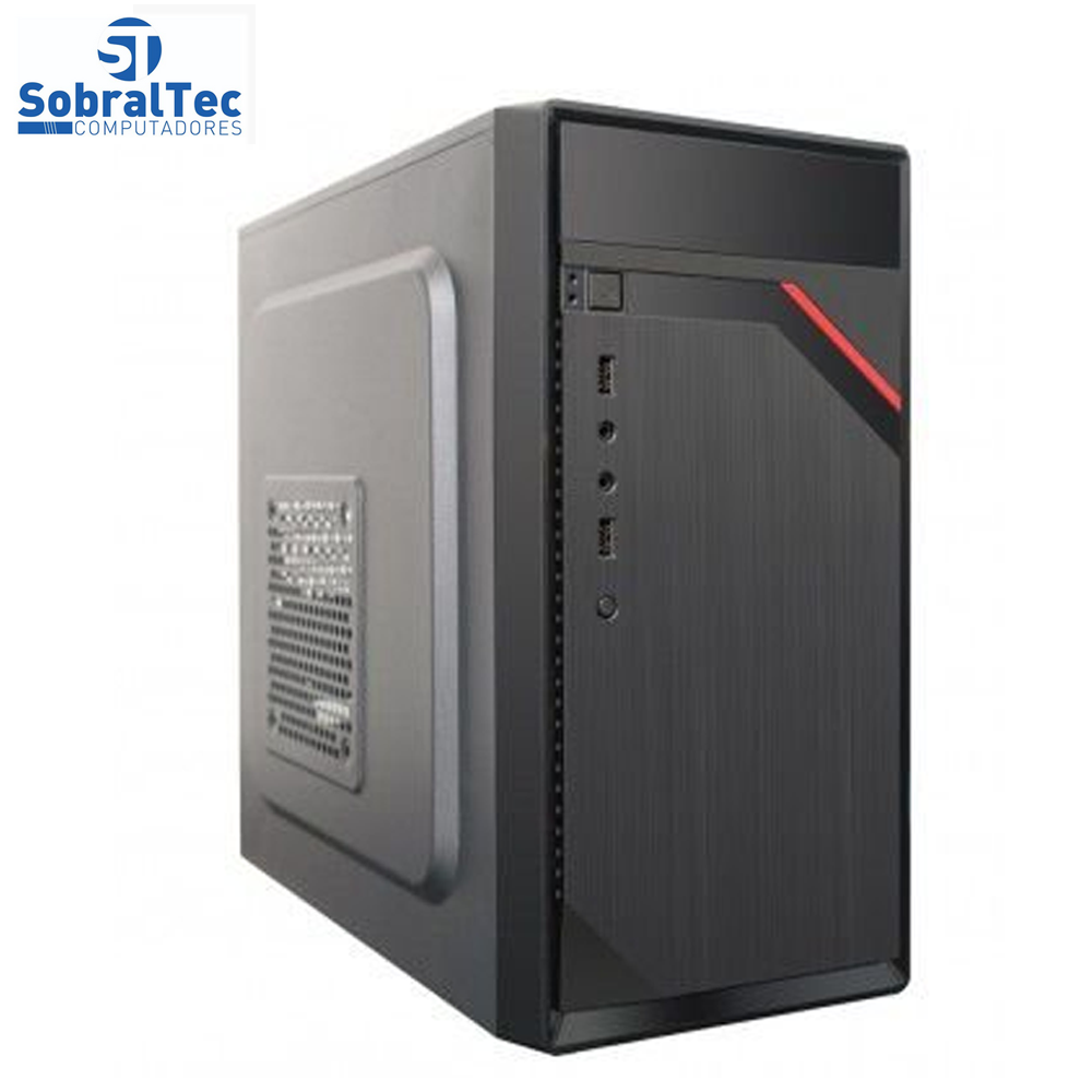 Gabinete Micro Atx Com Fonte 230W Bg-2316 Preto Bluecase - 1 Baia Externa