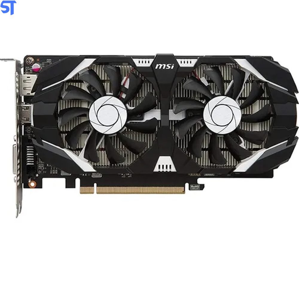 Placa de Vídeo Msi GeForce GTX 1050 Ti OC DUAL FAN 4GB GV-N105TOC-4GD GDdr5 PCI-EXP - MSI