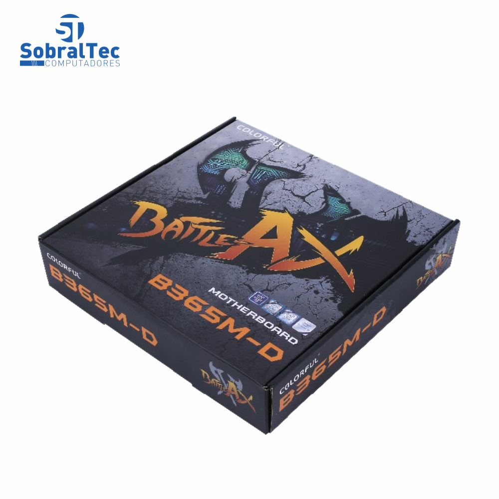 Placa Mãe Colorful BATTLE-AX B365M-D V20 B365 LGA 1151 9ª Ger. mATX DDR4 110510204301