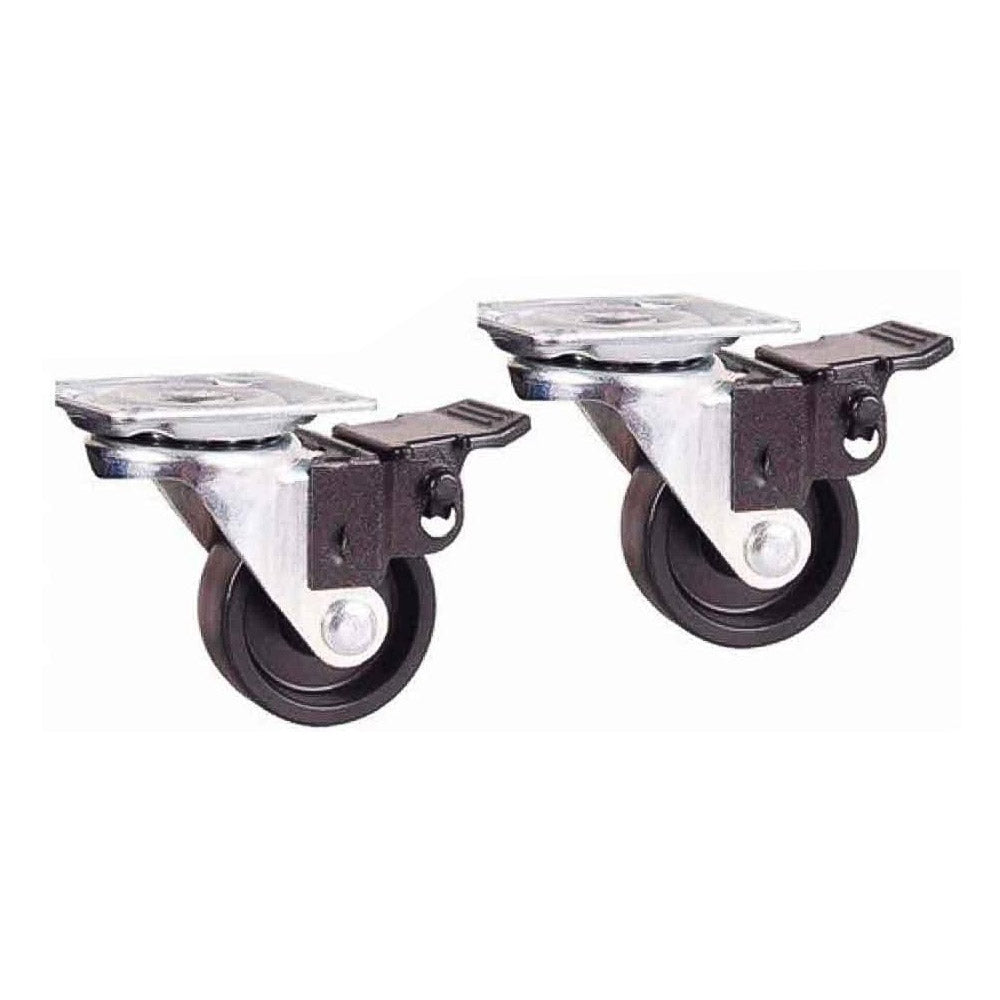 Kit Rodizio Com 4 Unidades Ate 40 Kg com Trava Max Eletron 3756