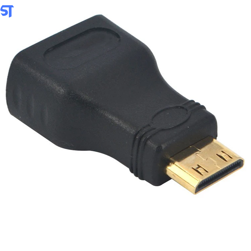 Adaptador HDMI Fêmea Para Mini HDMI Macho - SobralTec