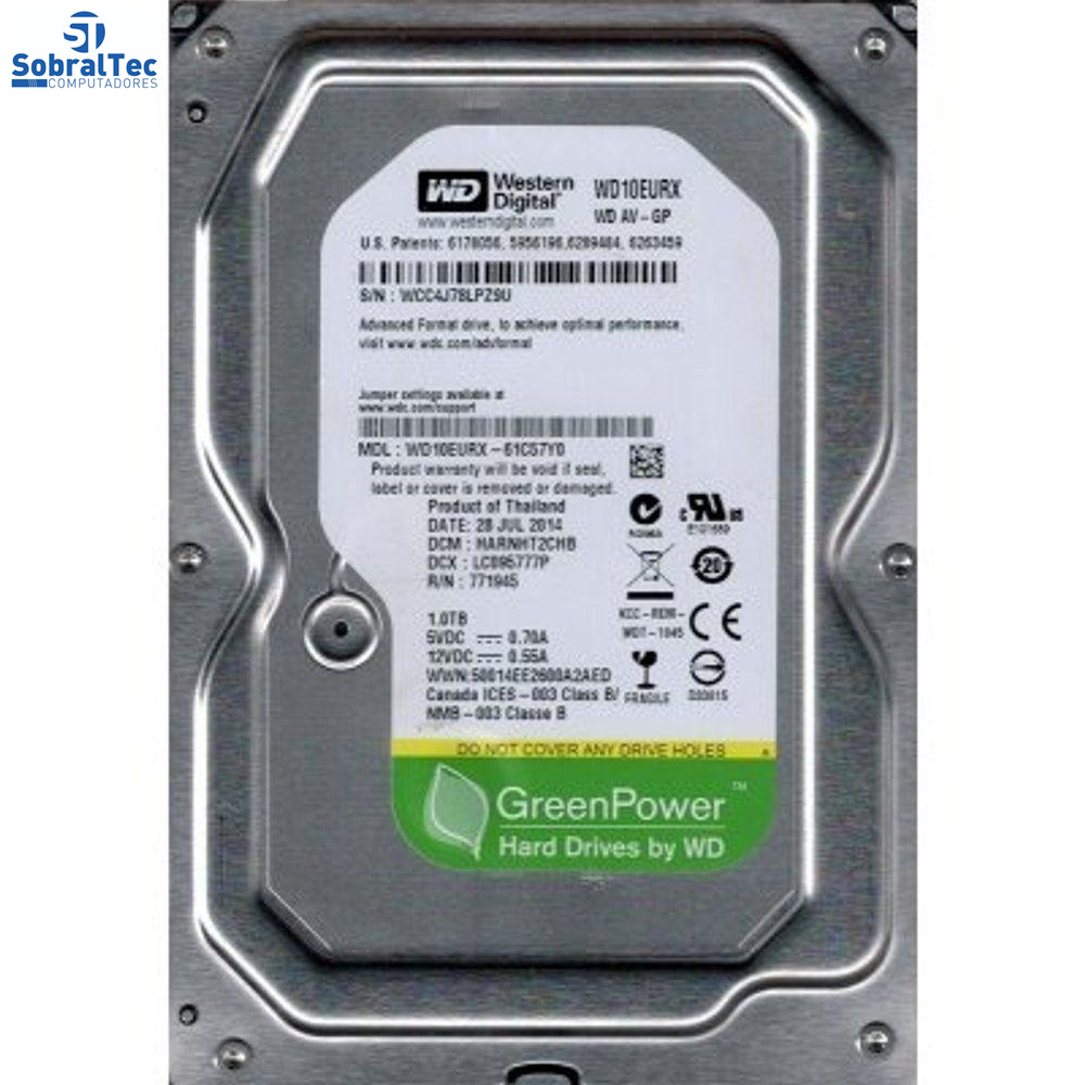 Computador Core i5 9100 Geração 9-Memória DDR4- 8GB- HD 1Tb- Windows 10