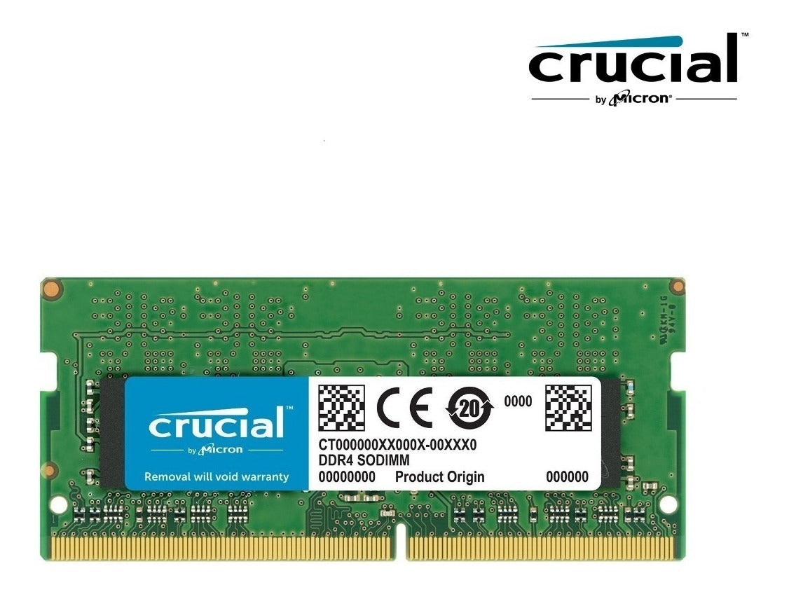 Memória Notebook 8GB Ddr4 2400Mhz CT8G4SFS824A Crucial