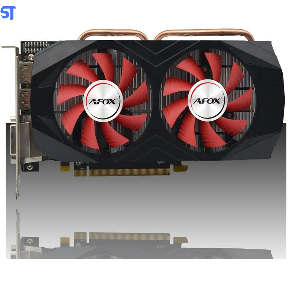 Placa de vídeo AMD Afox Radeon 8GB RX 500 Series RX 580 AFRX580-8192D5H2-V2 8GB