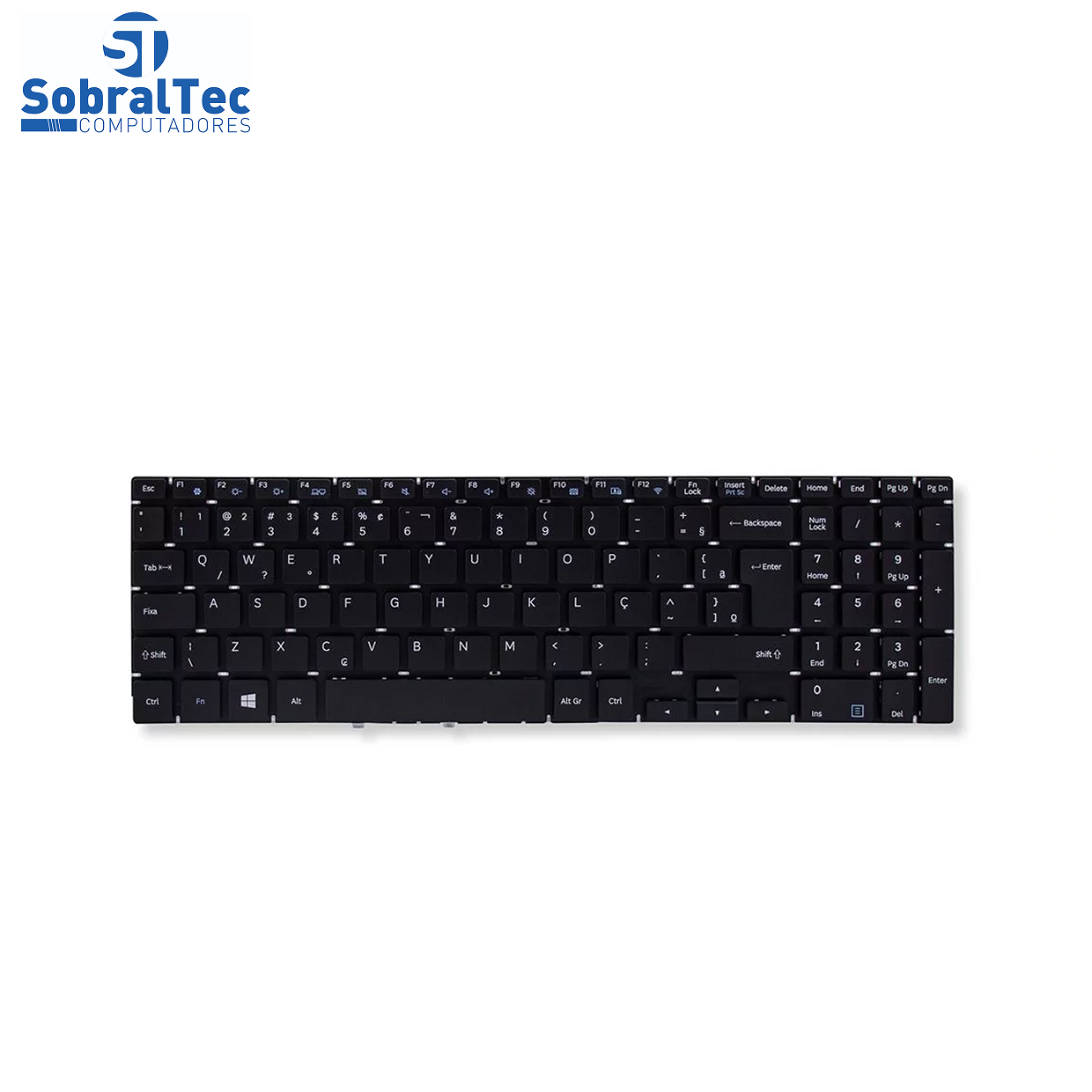 Teclado para Notebook Samsung Np300e5L | Abnt2 Sem Moldura