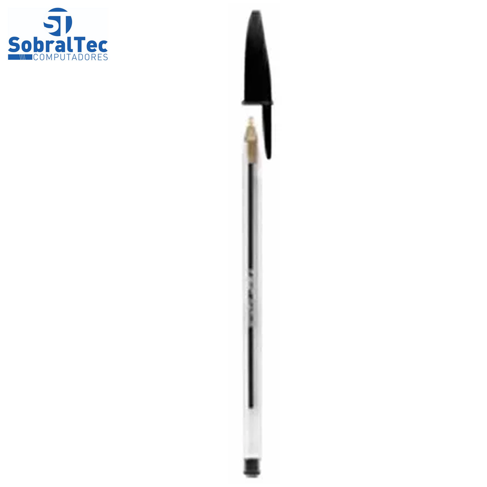 Caneta Esferografica Bic Cristal Dura+ 1.0 mm Preta