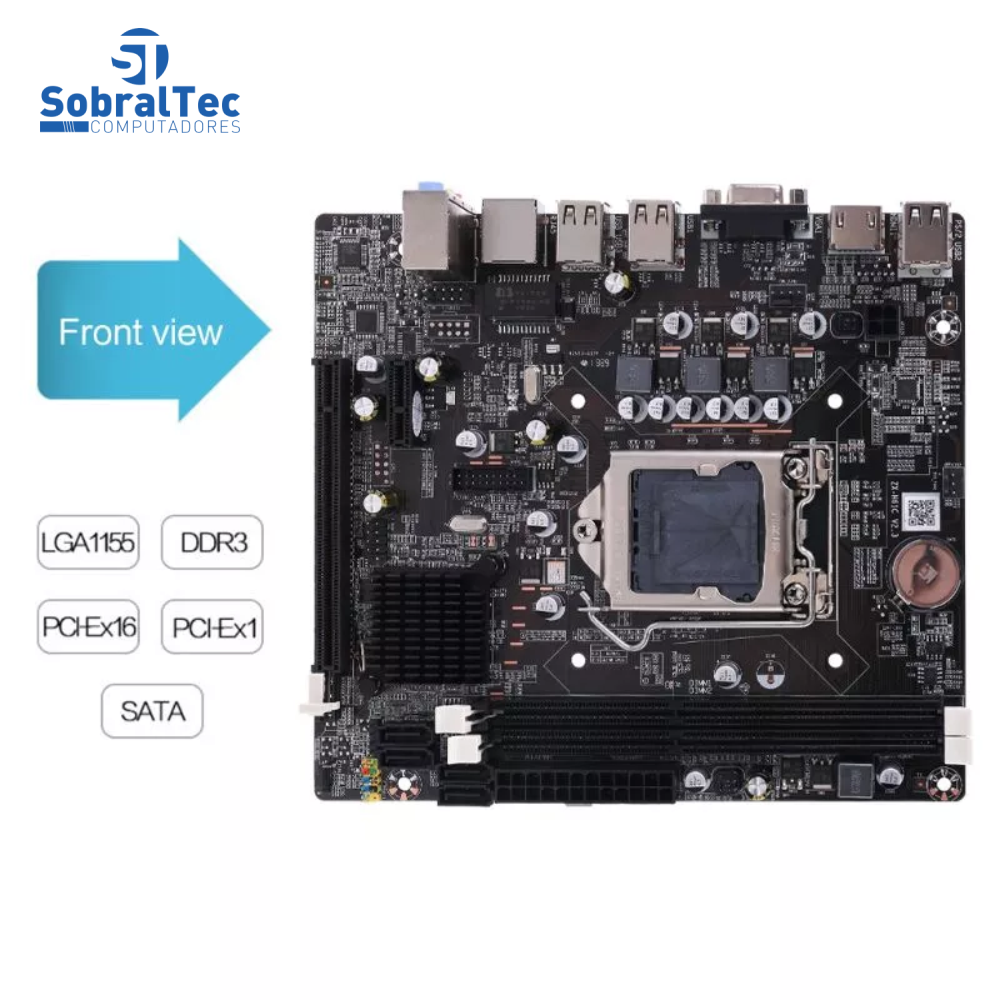 Placa Mãe P8H61-M LX3 Plus R2.0 Lga 1155 Ddr3 2ª 3ª Geração 3Q E-cigarette Store
